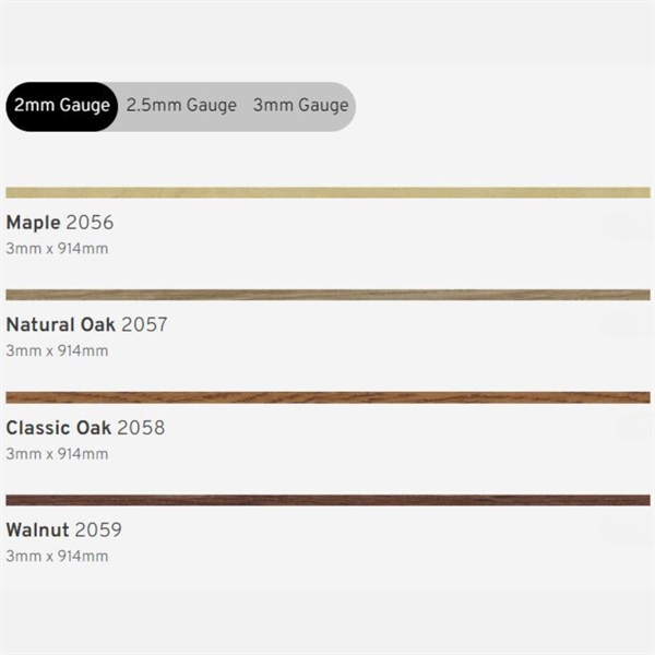 Polyflor Marquetry Strip - Walnut