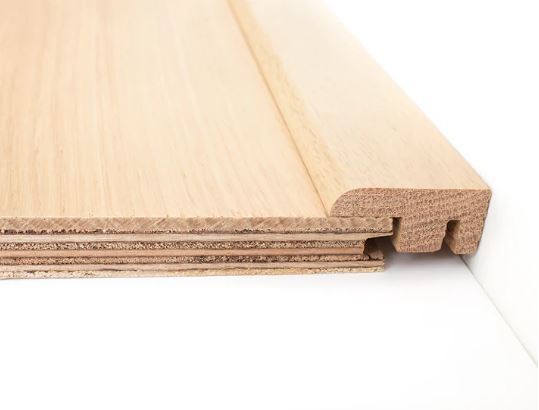 Engineered Wood End Profile - 0.9m Invisible Oiled Oak